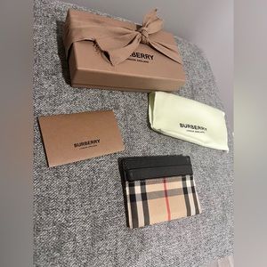 Burberry Card Case (SOLD OUTSIDE OF POSHMARK)